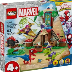 LEGO® Spidey and His Amazing Friends Spidey and Gobby's Raptor Battle at Tree House HQ Building Kit 11200