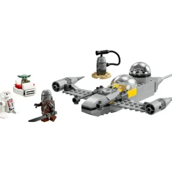 LEGO® Star Wars Mando and Grogu's N-1 Starfighter Building Kit 75410