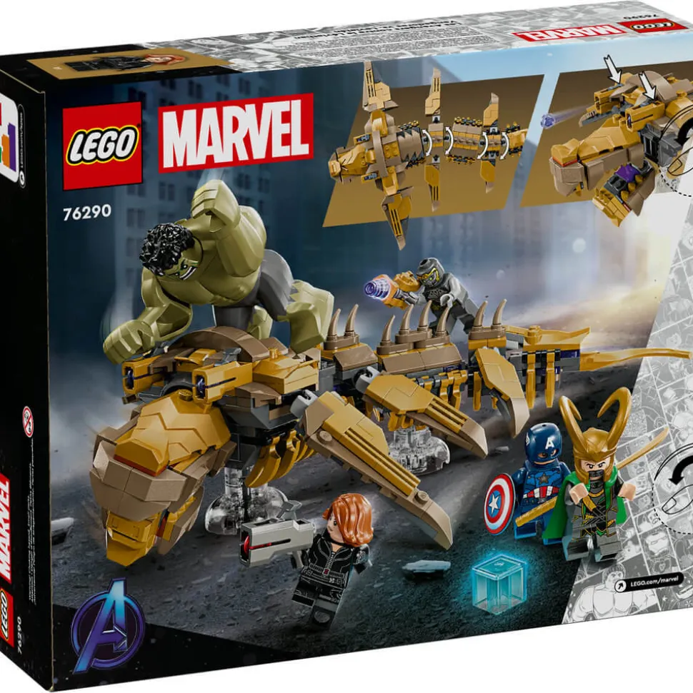 LEGO® Super Heroes Marvel The Avengers vs. The Leviathan 347 Piece Building Set (76290)