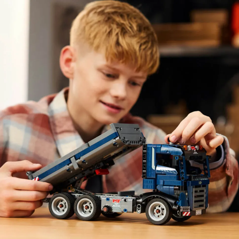 LEGO® Technic Tipping Dump Truck 462 Piece Building Kit (42203)
