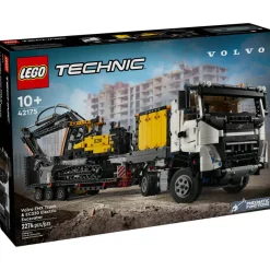 LEGO® Technic Volvo FMX Truck&EC230 Electric Excavator 2274 Piece Building Set (42175)