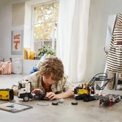 LEGO® Technic Volvo FMX Truck&EC230 Electric Excavator 2274 Piece Building Set (42175)