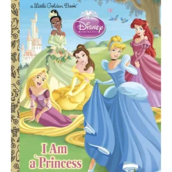 Little Golden Book I am a Princess (Disney Princess) (Hardcover)