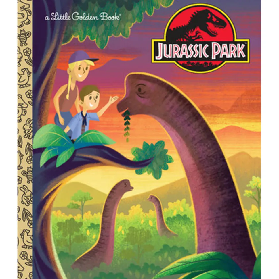 Little Golden Book Jurassic Park (Jurassic Park) (Hardcover)