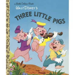 Little Golden Book The Three Little Pigs (Disney Classic) (Hardcover)