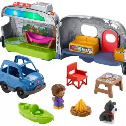 Little People Light-Up Learning Camper Playset