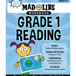 Mad Libs Workbook: Grade 1 Reading (Paperback)
