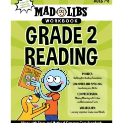 Mad Libs Workbook: Grade 2 Reading (Paperback)