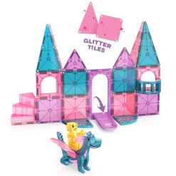 MAGNA-TILES® Castle 25-Piece Magnetic Building Playset