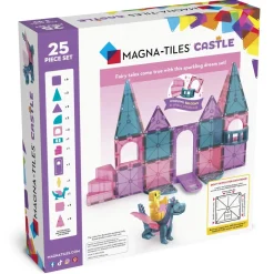 MAGNA-TILES® Castle 25-Piece Magnetic Building Playset