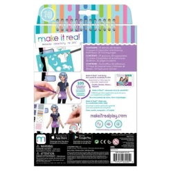 Make It Real Fashion Design Sketchbook: Pastel Pop!