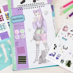 Make It Real Fashion Design Sketchbook: Pretty Kitty