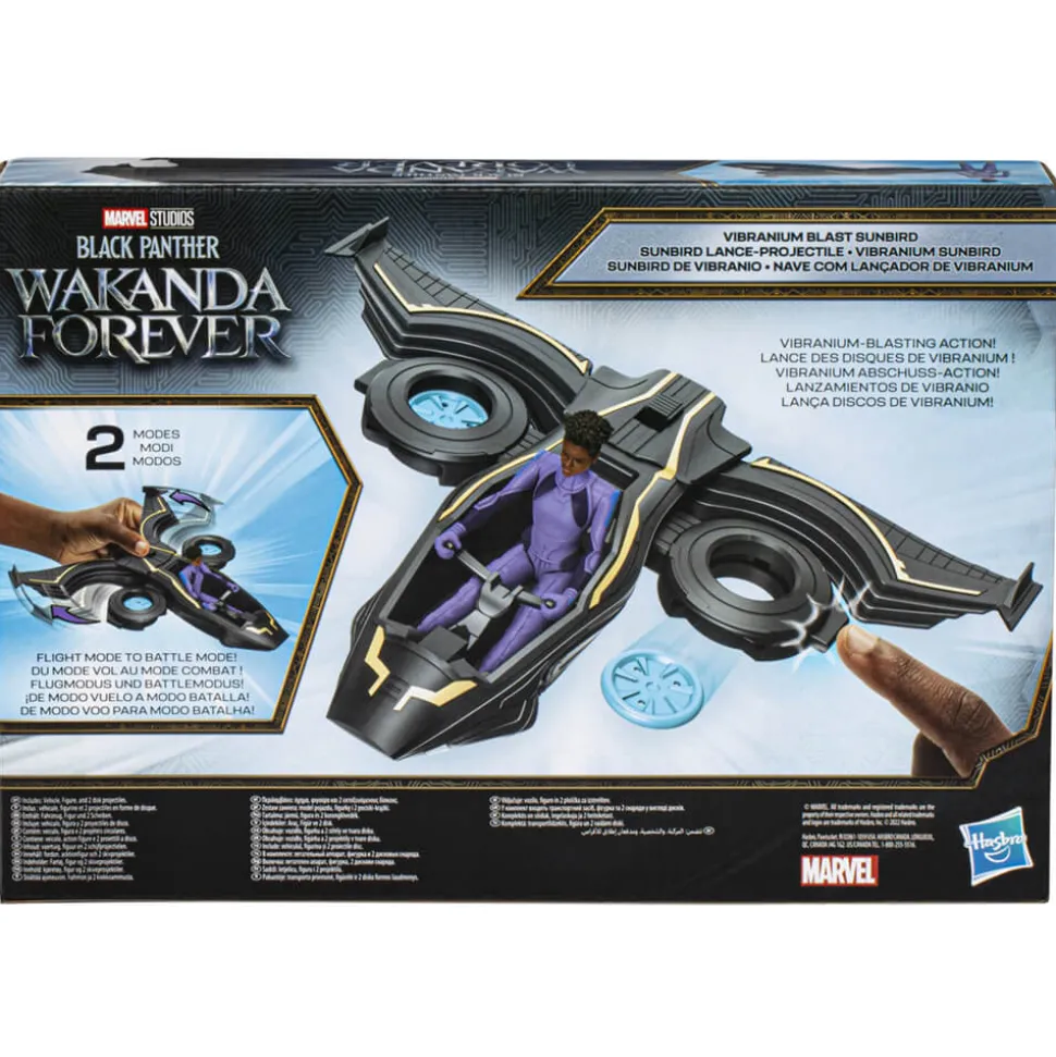 Marvel Black Panther Wakanda Forever Vibranium Blast Sunbird Vehicle a