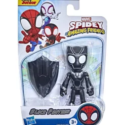 Marvel Spidey and His Amazing Friends Black Panther Hero 4" Action Fig
