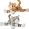 Mary Meyer FabFuzz Waffles Kitten 8" Stuffed Animal (Random)
