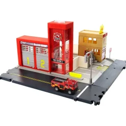 MATCHBOX ACTION DRIVERS Matchbox Fire Station Rescue Playset