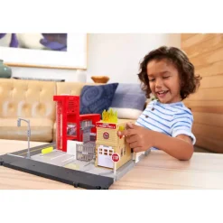 MATCHBOX ACTION DRIVERS Matchbox Fire Station Rescue Playset