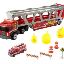 Matchbox Fire Rescue Hauler Playset