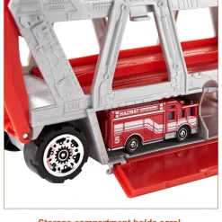 Matchbox Fire Rescue Hauler Playset