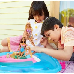 Mattel Barbie Boat with Puppy and Accessories