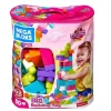Mega Bloks Big Building Bag (Pink) (80 pieces)