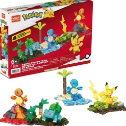 MEGA Construx Pokémon Kanto Region Team 130 Piece Building Set