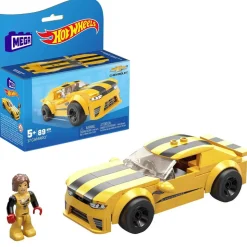 MEGA Hot Wheels '17 Camaro Real Racecar Building Set