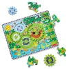 Melissa and Doug Animal Chase I-Spy Wooden Gear Puzzle