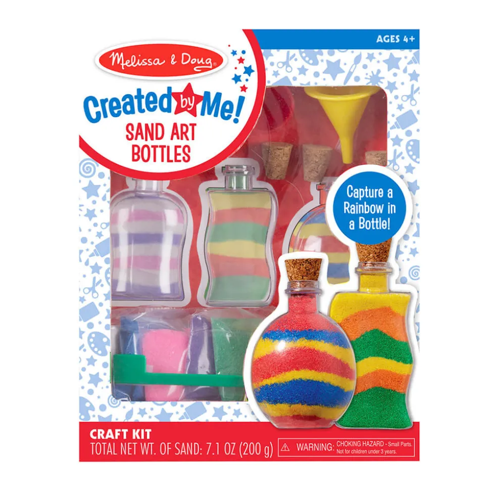 Melissa and Doug Created by Me! Sand Art Bottles Craft Kit