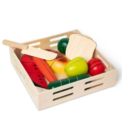 Melissa and Doug Cutting Food Wooden Food Play Set