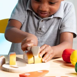 Melissa and Doug Cutting Food Wooden Food Play Set
