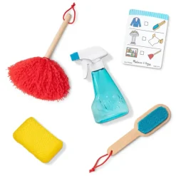 Melissa and Doug Deluxe Dust! Sweep! Mop! Cleaning Playset