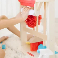 Melissa and Doug Deluxe Dust! Sweep! Mop! Cleaning Playset