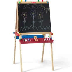 Melissa and Doug Deluxe Wooden Standing Art Easel