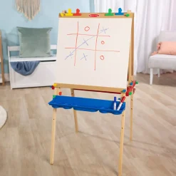 Melissa and Doug Deluxe Wooden Standing Art Easel