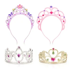 Melissa and Doug Dress-Up Tiaras Role Play Collection Set