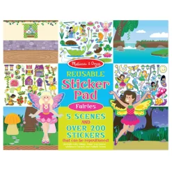 Melissa and Doug Fairies Reusable Sticker Pad
