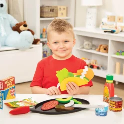Melissa and Doug Fill&Fold Taco&Tortilla Set
