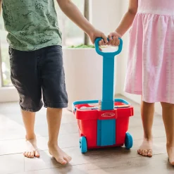 Melissa and Doug Fill&Roll Grocery Basket Play Set
