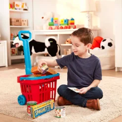 Melissa and Doug Fill&Roll Grocery Basket Play Set