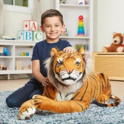 Melissa and Doug Giant Tiger Stuffed Animal