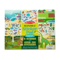 Melissa and Doug Habitats Reusable Sticker Pad