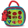 Melissa and Doug K’s Kids Take-Along Shape Sorter Baby and Toddler Toy
