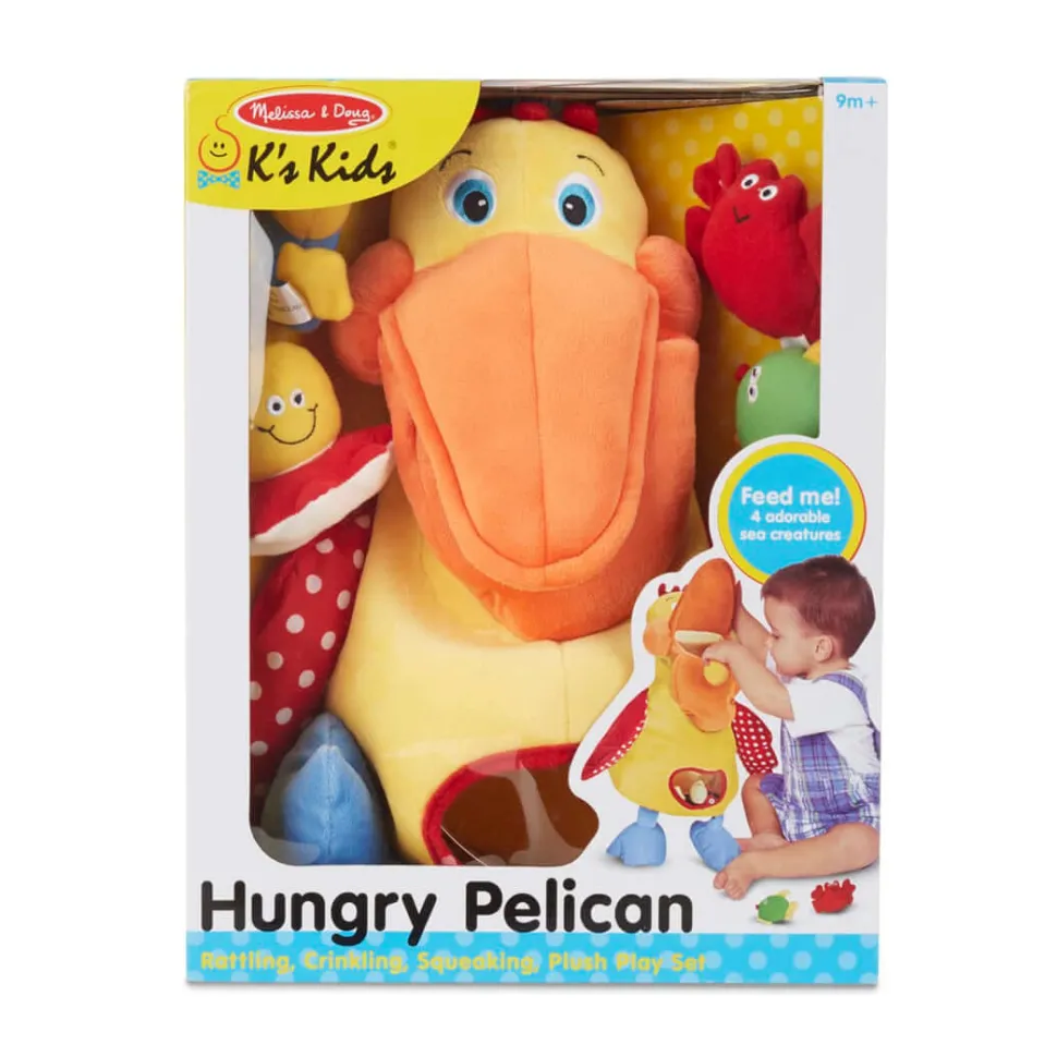 Melissa and Doug K's Kids Hungry Pelican Baby Toy