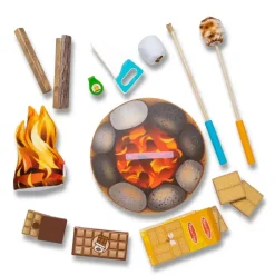 Melissa and Doug Let's Explore Campfire S'Mores Play Set