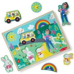 Melissa and Doug Ms Rachel Wooden Song Puzzle