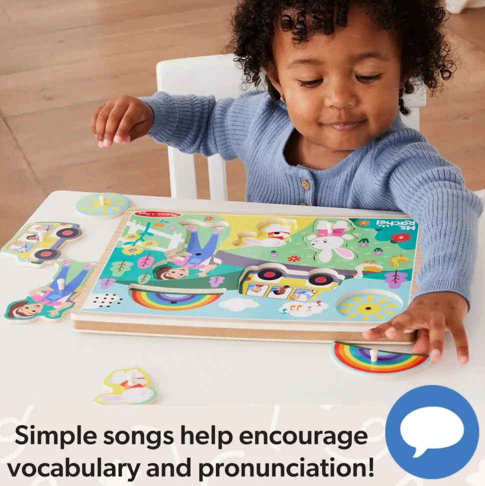 Melissa and Doug Ms Rachel Wooden Song Puzzle