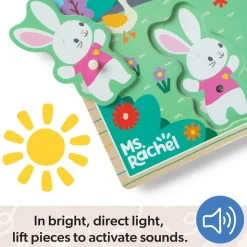 Melissa and Doug Ms Rachel Wooden Song Puzzle