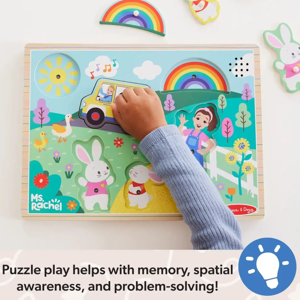 Melissa and Doug Ms Rachel Wooden Song Puzzle