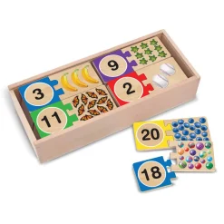 Melissa and Doug Number Puzzles Skill Building Toy